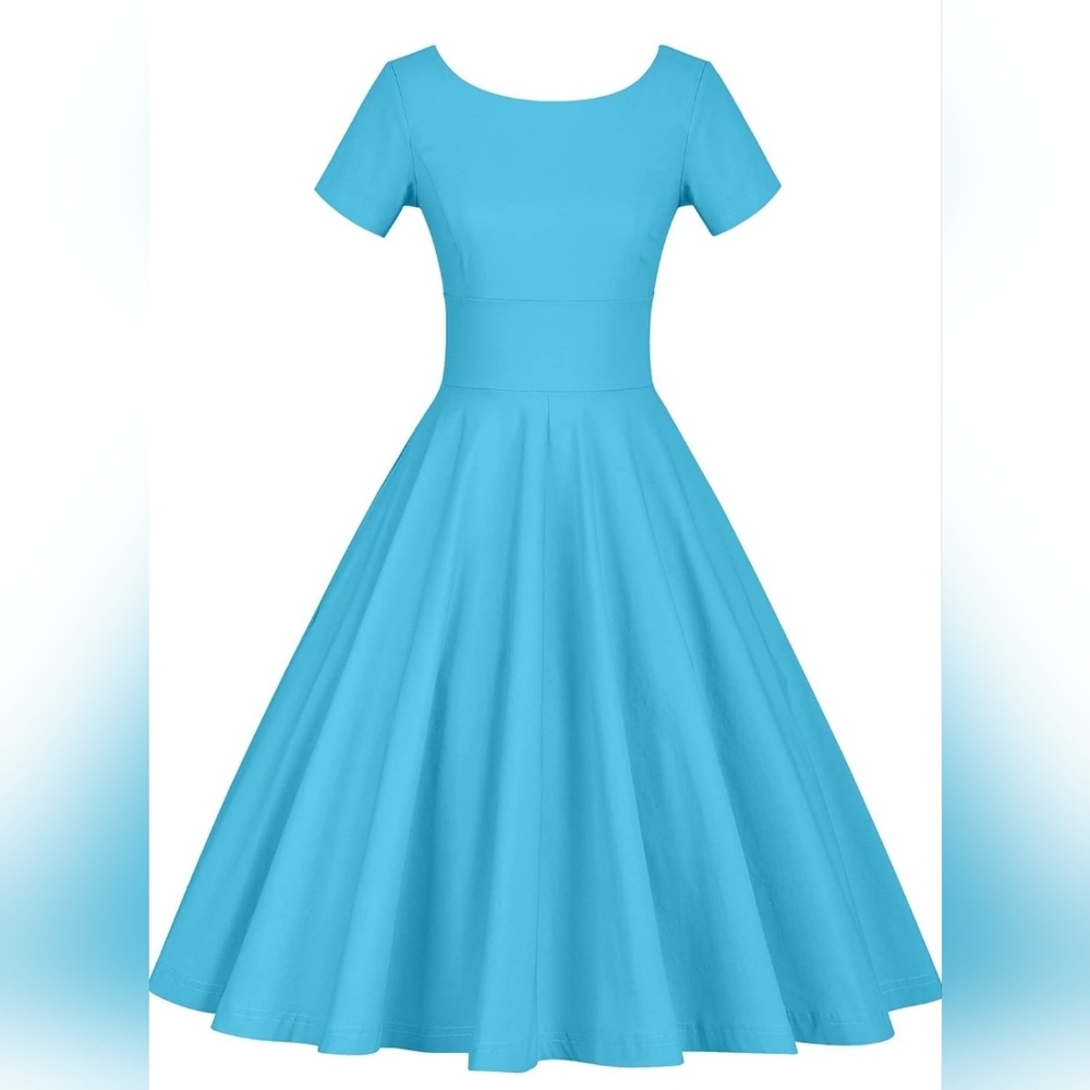 Halloween | Gown Town Sky Blue Dress